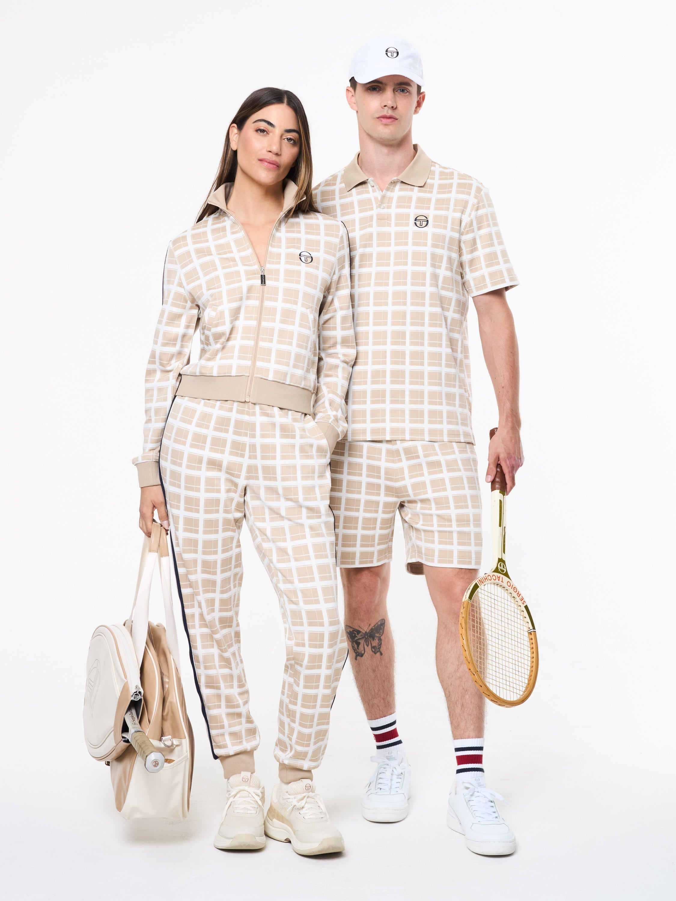 Damarindo Check Polo- Humus