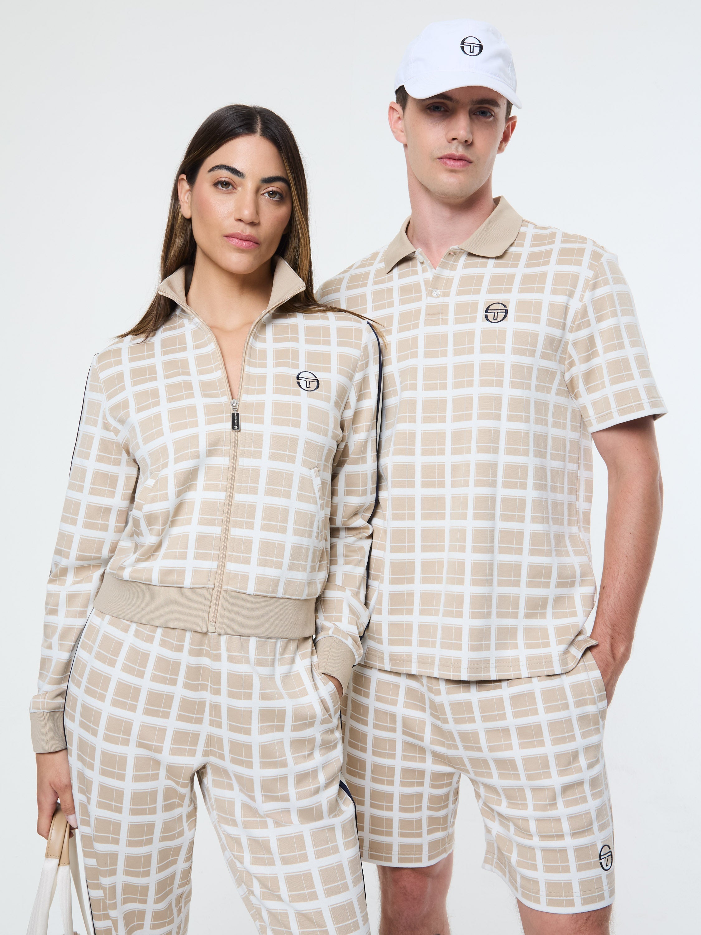 Damarindo Check Polo- Humus