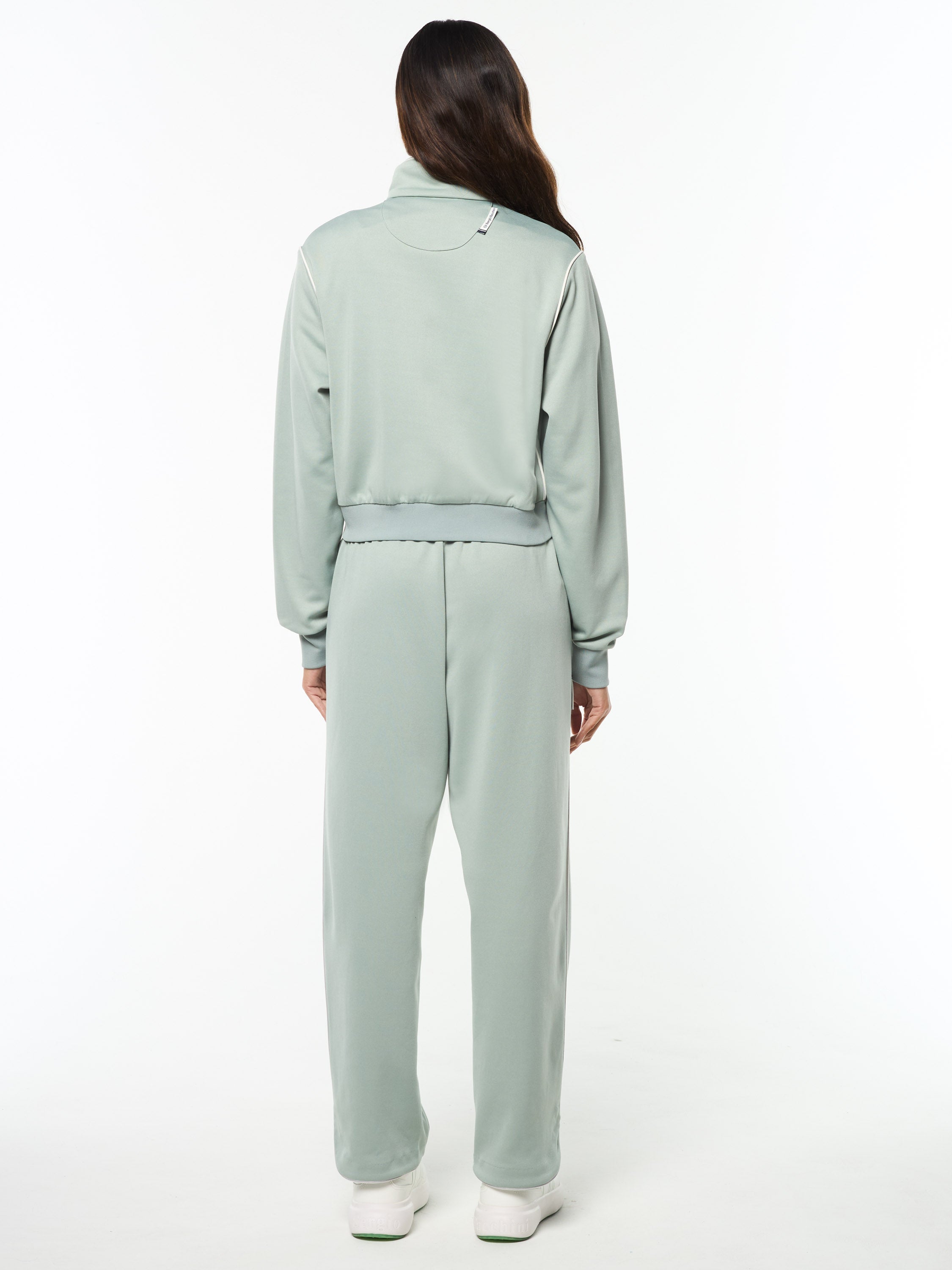 Terina Track Jacket- Slate Gray