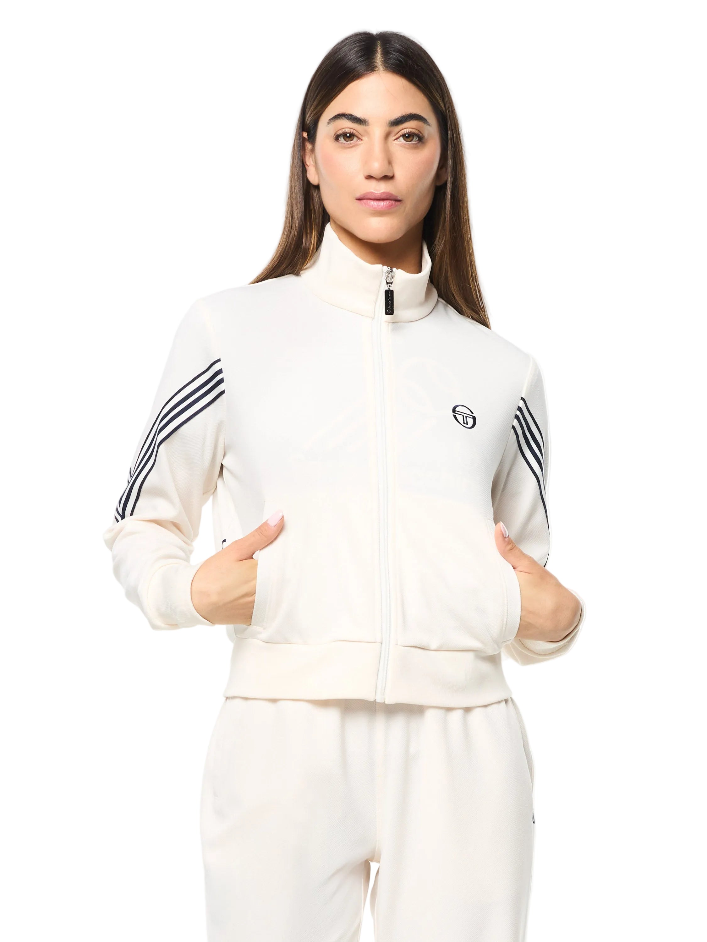 Sole Track Jacket- Gardenia