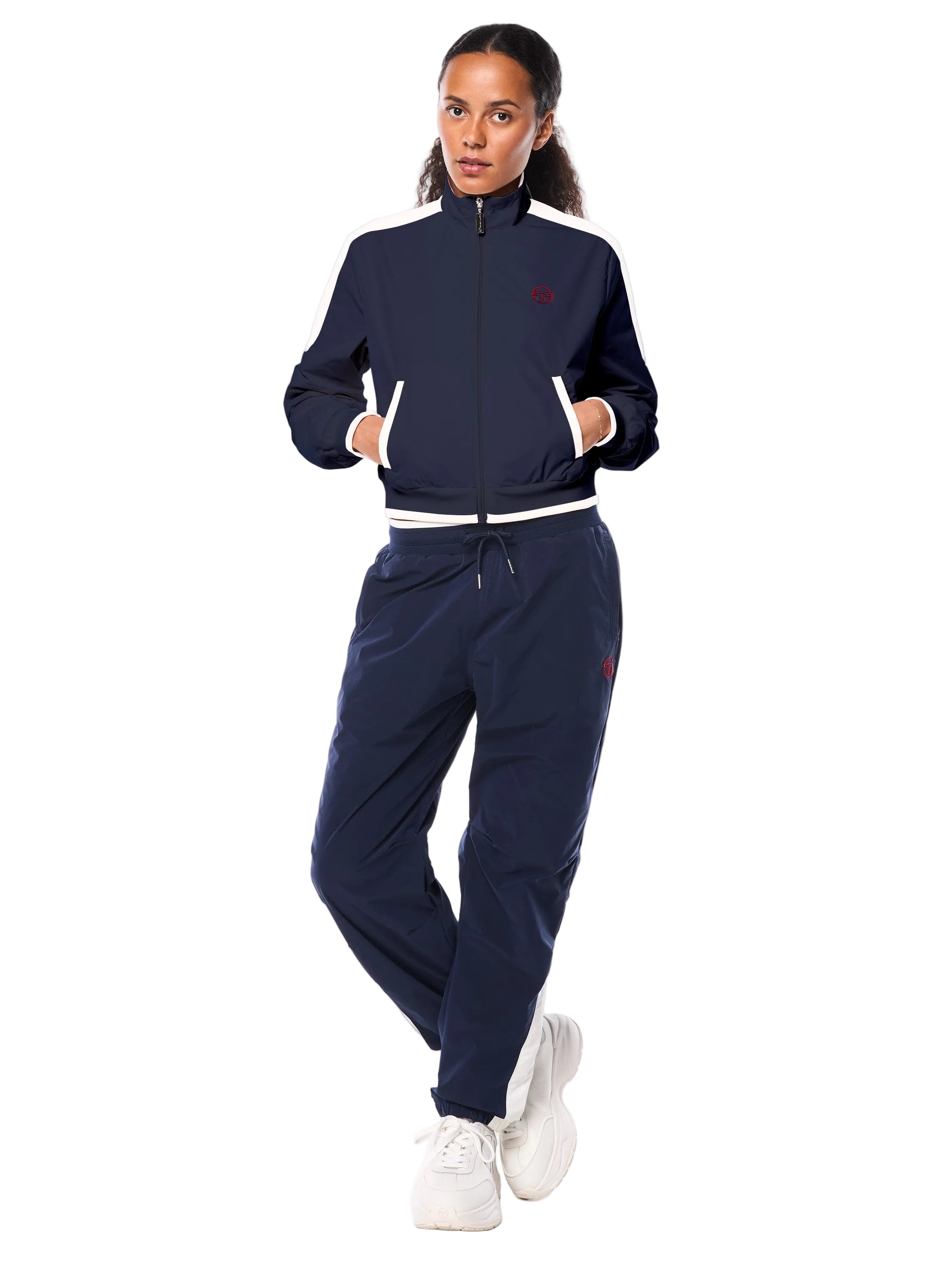 Nella Track Jacket- Maritime Blue